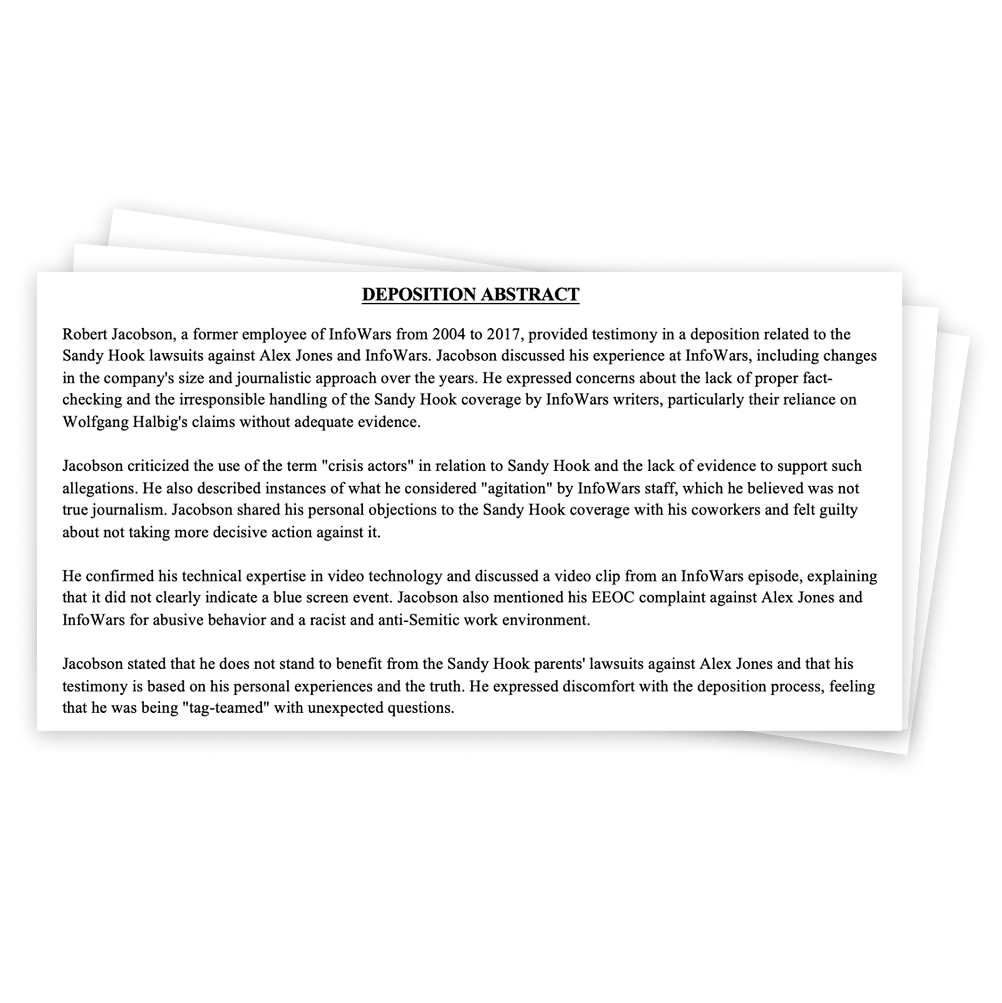 Deposition Abstract