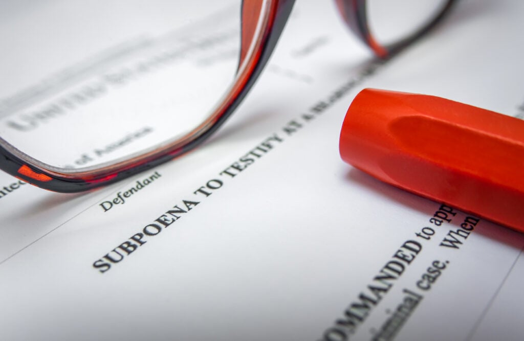 Protecting Privileged Information: Responding to a Subpoena and Safeguarding Client Confidentiality