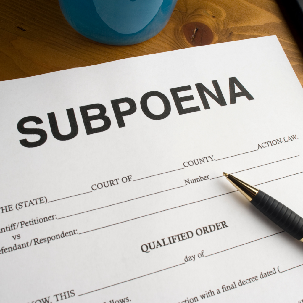From Service to Compliance: Navigating Texas Subpoena Laws