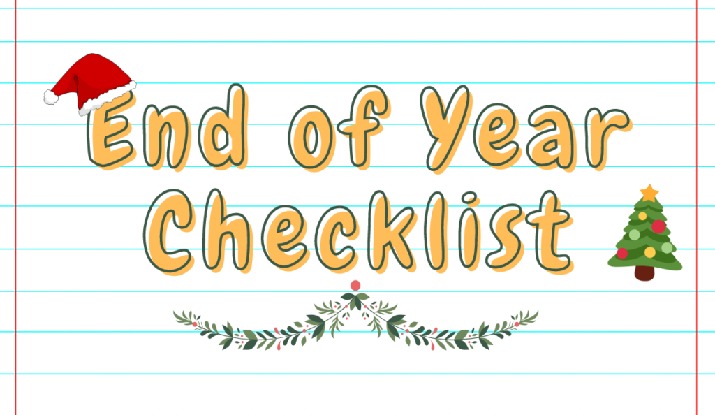 Law Firm End of Year Checklist